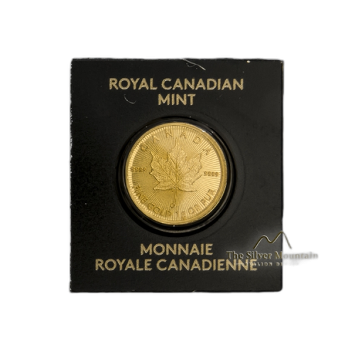 Thumbnail 1g Royal Canadian Mint Gold Coin 2019 angle 1