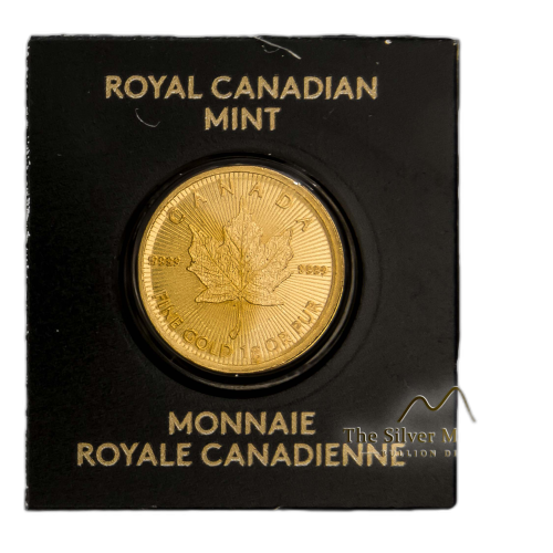 Thumbnail 1g Royal Canadian Mint Gold Coin 2019 angle 2