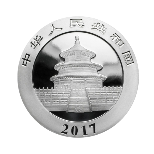 Thumbnail 30g China Gold Coin Corp. Silver Coin 2017 back