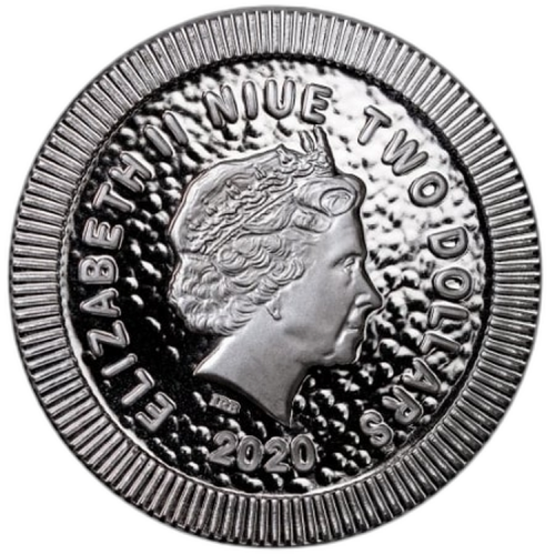 Thumbnail 1 oz New Zealand Mint d'Argent 2020 back