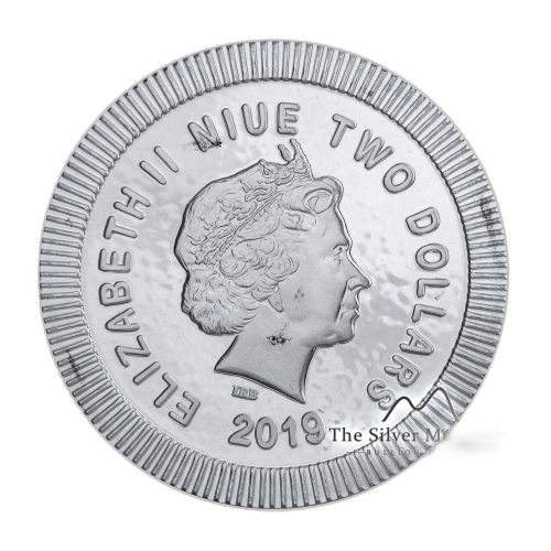 Thumbnail 1 oz New Zealand Mint d'Argent 2020 angle 1