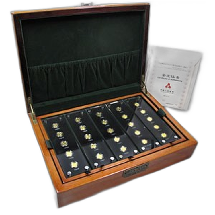 1 oz China Gold Coin Corp. Or 2007 angle 1