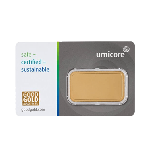 Thumbnail Reverse 20 gram Umicore gold bar