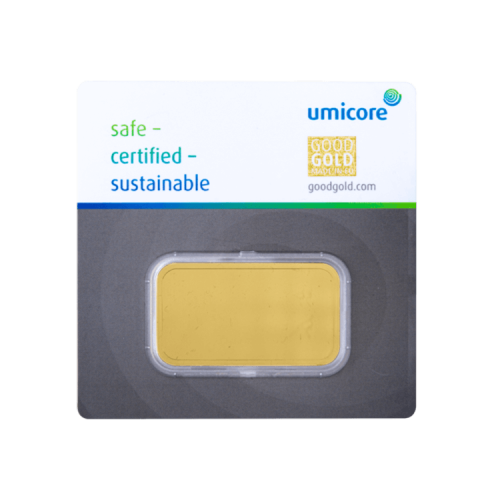 Thumbnail Umicore gold bar 50 gram