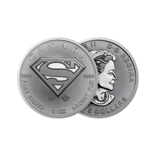 Thumbnail 1 oz Royal Canadian Mint d'Argent 2016 angle 1