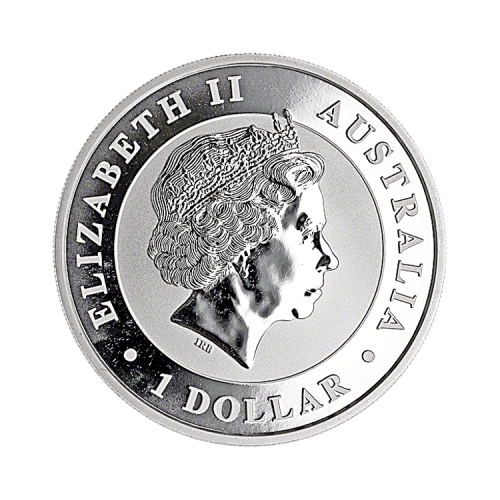 Thumbnail 1 oz Kookaburra Zilveren Munt 2018 achterkant