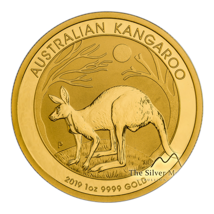 1 oz Kangaroo Gouden Munt 2020 achterkant