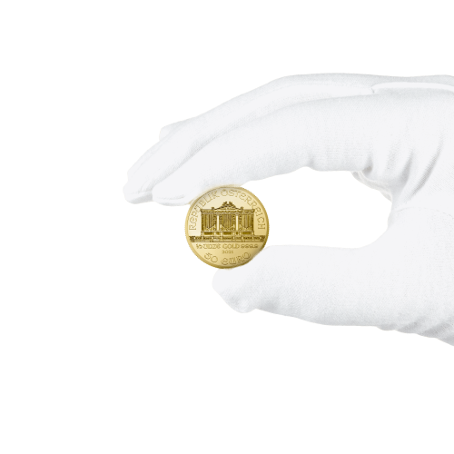Thumbnail 1/2 oz Philharmoniker Goldmünze 2024 angle 4