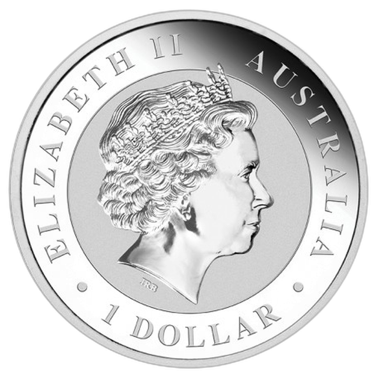 1 oz Koala Silbermünze 2018 back