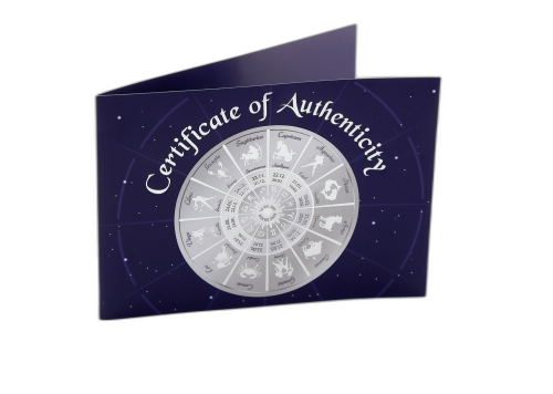 Thumbnail 10 kilogram zilver Niue Zodiac munt 2017 back