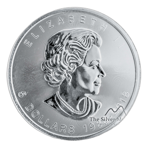 Thumbnail 1 oz Royal Canadian Mint Silver Coin 2018 angle 4