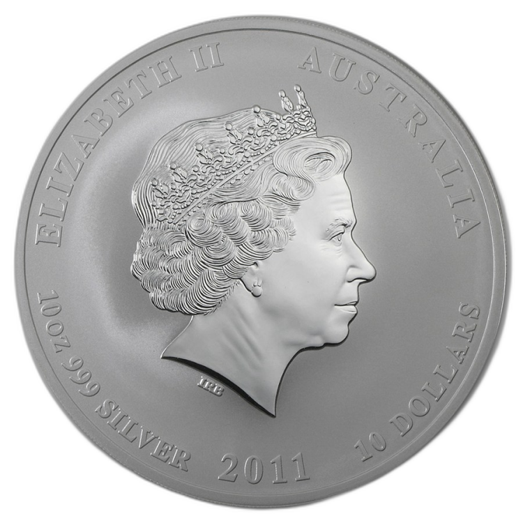10 oz Lunar d'Argent 2011 back