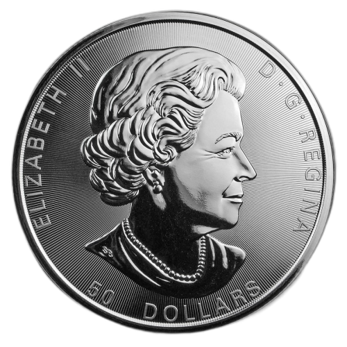 Thumbnail 10 oz Maple Leaf Plata 2018 back