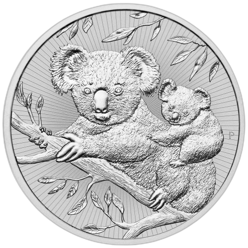Thumbnail 2 oz Koala Silbermünze 2018 back