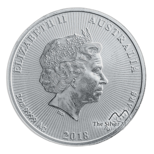 Thumbnail 2 oz Koala Silbermünze 2018 angle 3