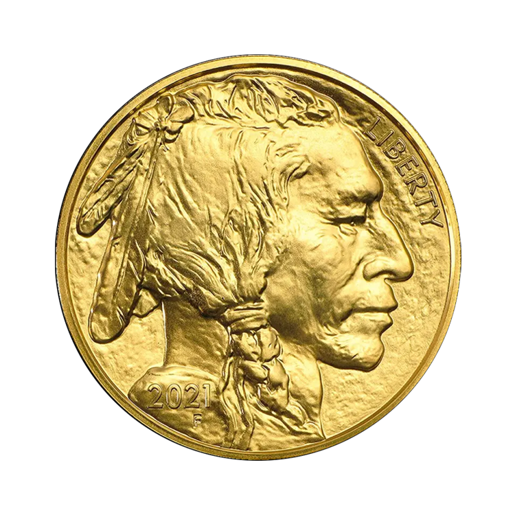 1 oz US Mint Gouden Munt Divers achterkant