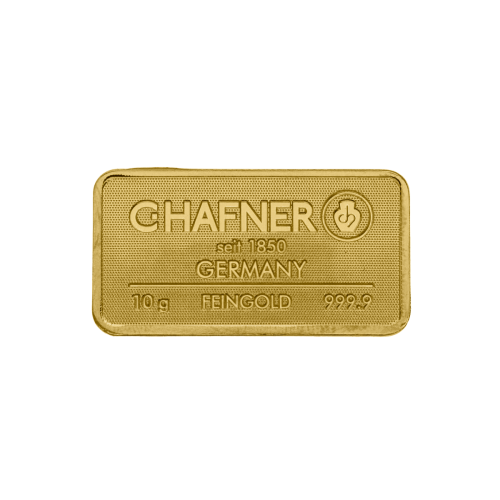 Thumbnail 10 gram C. Hafner gold bar