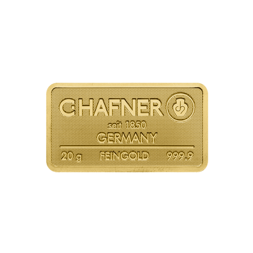 Thumbnail Gold bar 20 gram C.Hafner