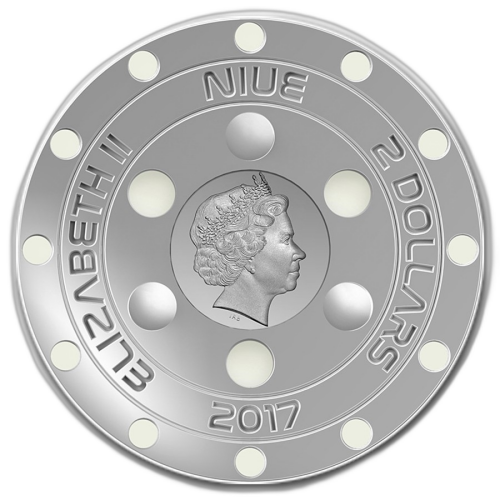 Thumbnail 1 oz New Zealand Mint Silver Coin 2017 back