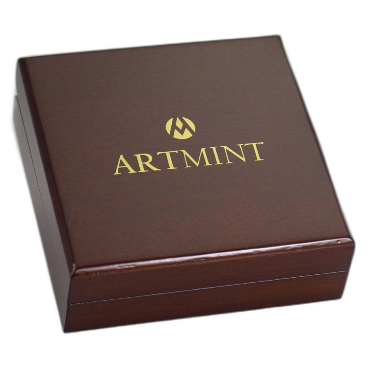 2 Troy ounce silver coin Niue Spring 2017 angle 1