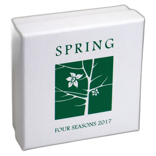 Thumbnail 2 Troy ounce silver coin Niue Spring 2017 angle 2