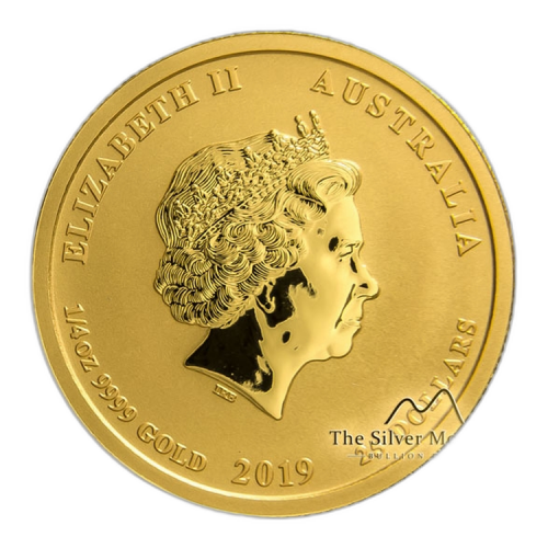 Thumbnail 1/4 oz Lunar Oro 2019 angle 1