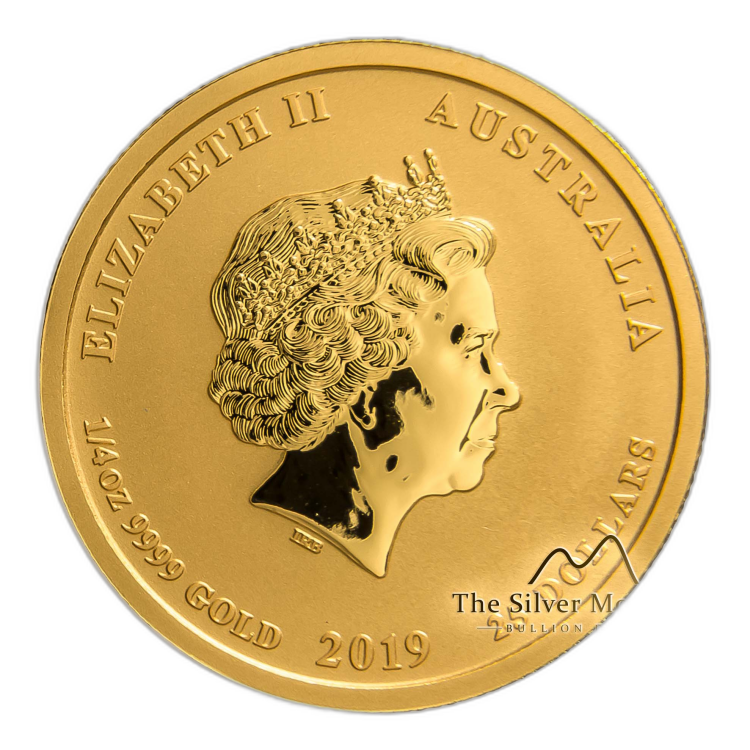 1/4 oz Lunar Oro 2019 angle 4