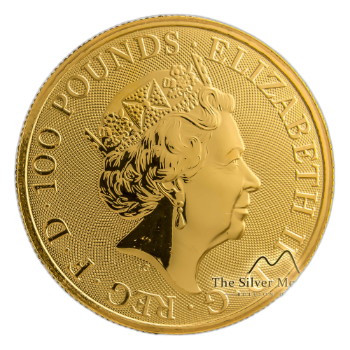 Thumbnail 1 oz Royal Mint Gouden Munt 2019 achterkant