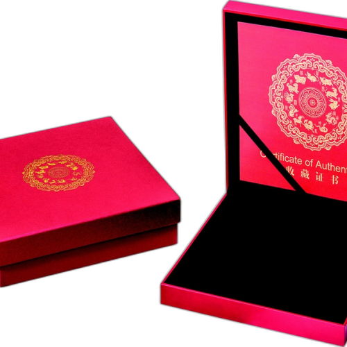 Thumbnail 2 oz Lunar Zilveren Munt 2019 achterkant
