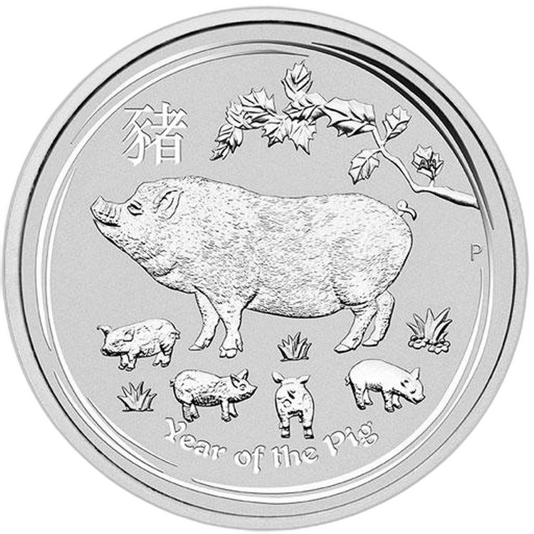 4 oz Lunar d'Argent 2019 angle 1