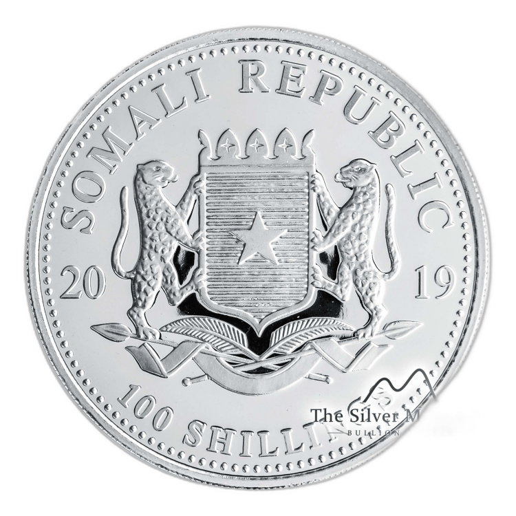 1 oz Bavarian State Mint Silbermünze 2019 angle 2