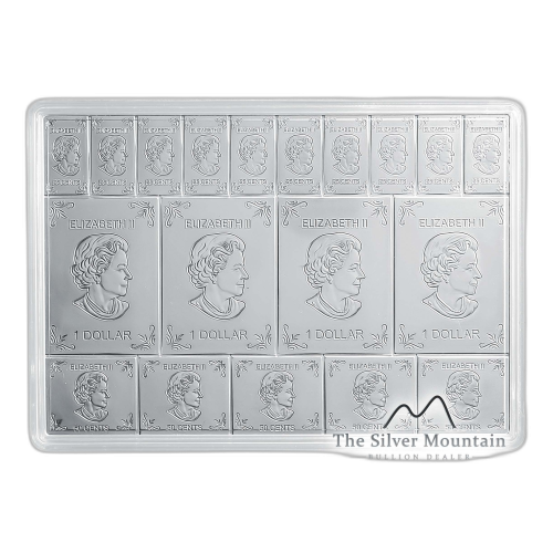 Thumbnail 2 oz Royal Canadian Mint Silbermünze Verschiedene Jahre angle 3