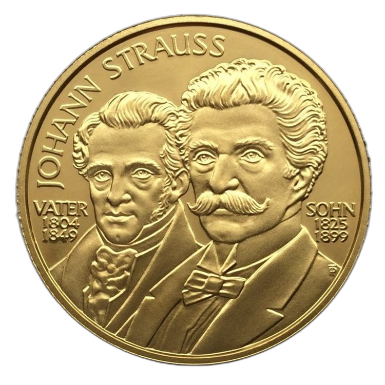 8g Austrian Mint Gouden Munt Divers achterkant