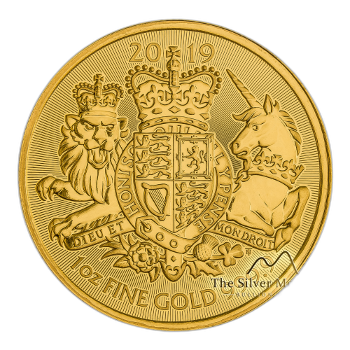 Thumbnail 1 oz Royal Mint Gouden Munt 2021 perspectief 1