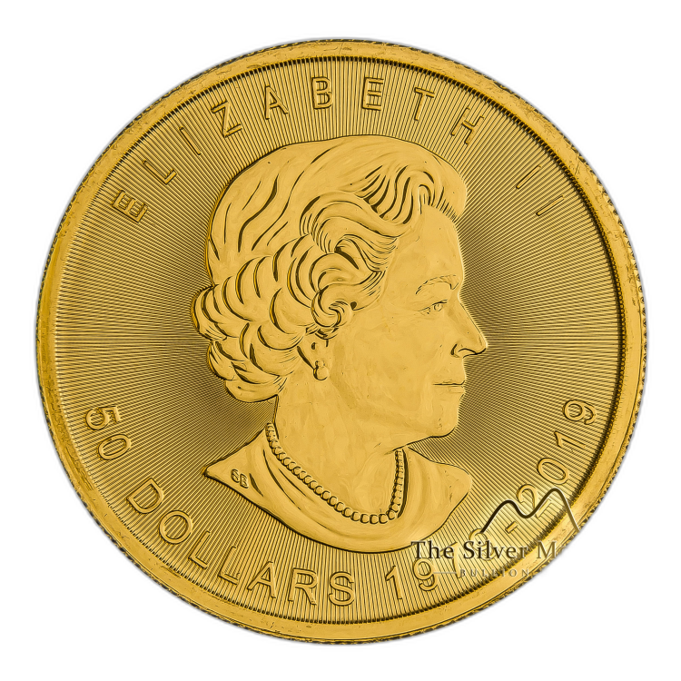 1 oz Royal Canadian Mint Goldmünze 2019 angle 1