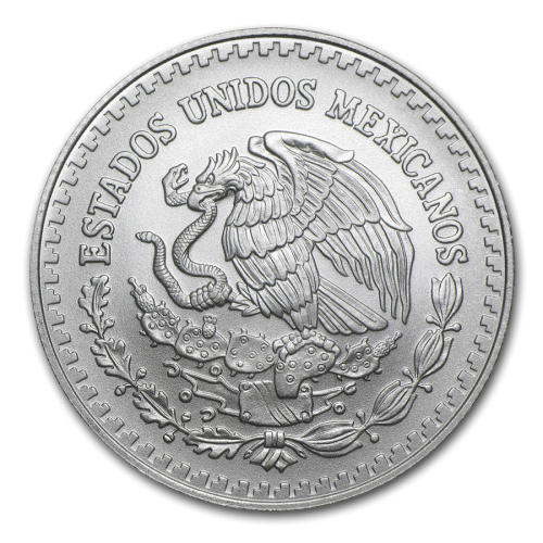 Thumbnail 1/2 oz Mexican Libertad Zilveren Munt 2019 achterkant