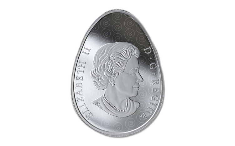 1 oz Royal Canadian Mint Silver Coin 2019 back