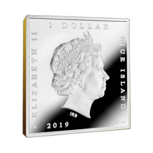 Thumbnail 1 oz Vermeer Melkmeisje Silver Coin 2019 back