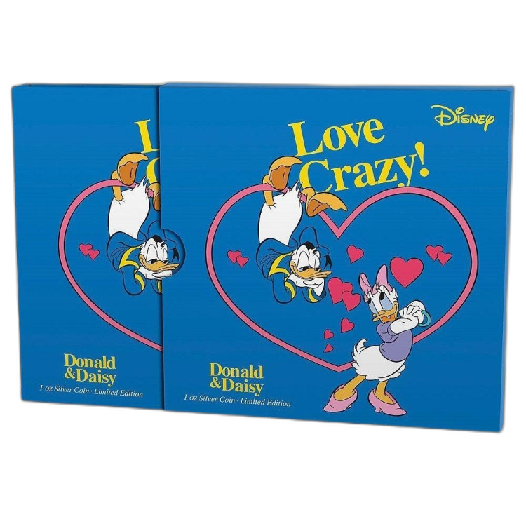 1 oz Disney Zilveren Munt 2019 achterkant