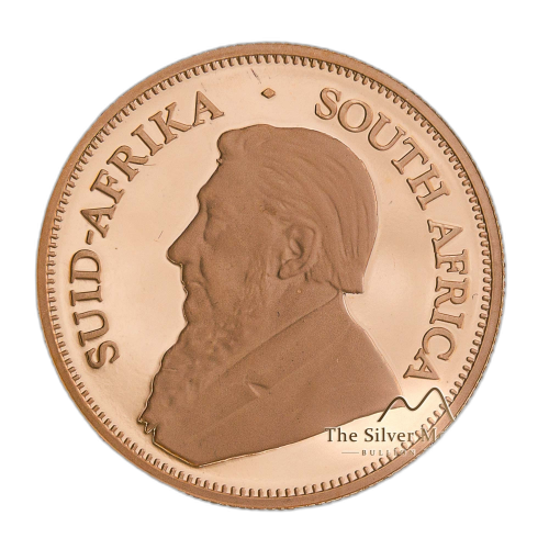Thumbnail 1/4 oz Krugerrand Proof Gouden Munt Divers perspectief 2
