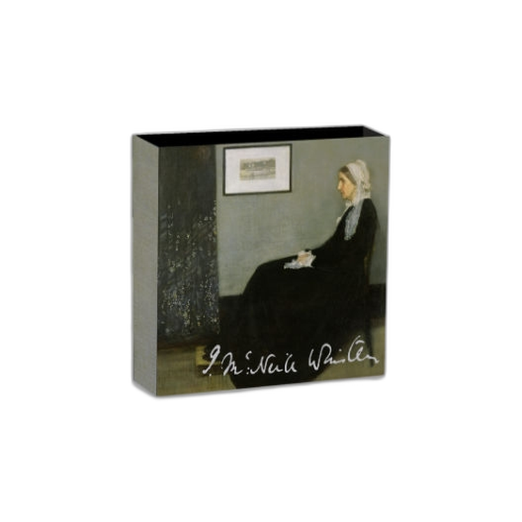 1 oz Whistler Moeder James McNeill Silver Coin 2019 back