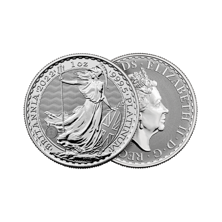 1 oz platinum Britannia coin