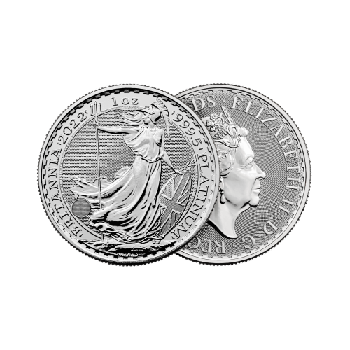 Thumbnail 1 oz platinum Britannia coin