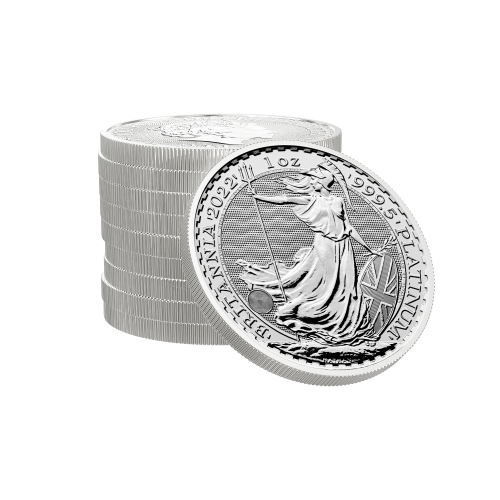 Thumbnail Platinum coin Britannia 1 troy ounce