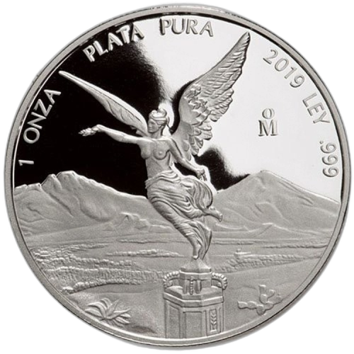 Thumbnail 7 oz Mexican Libertad Silver Coin 2019 back