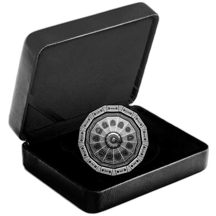 3 oz Royal Canadian Mint Silbermünze 2019 back