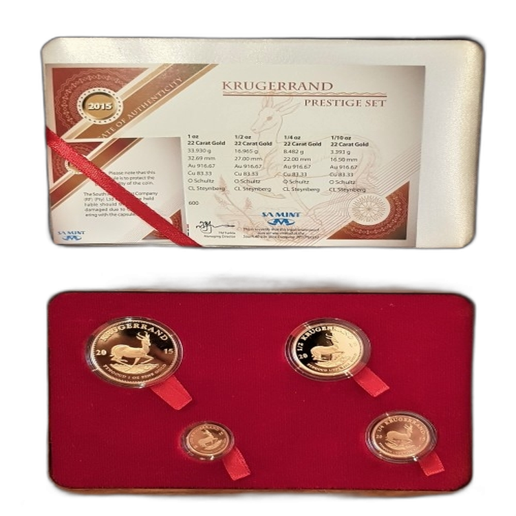 1 oz Krugerrand Proof Goldmünze Verschiedene Jahre back