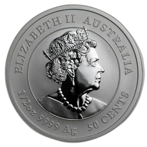 Thumbnail 1/2 oz Lunar Silver Coin 2020 back