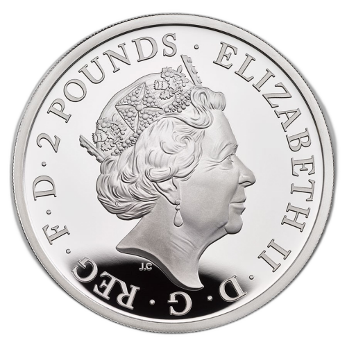 Thumbnail 1 oz Royal Mint Silver Coin 2020 back