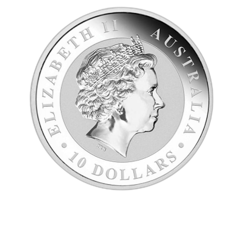 Thumbnail 10 oz Koala Zilveren Munt 2013 achterkant